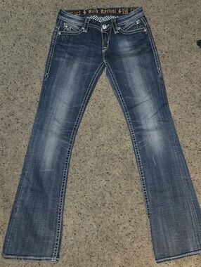 Rock Revival Women's Medium Blue Flare Jeans